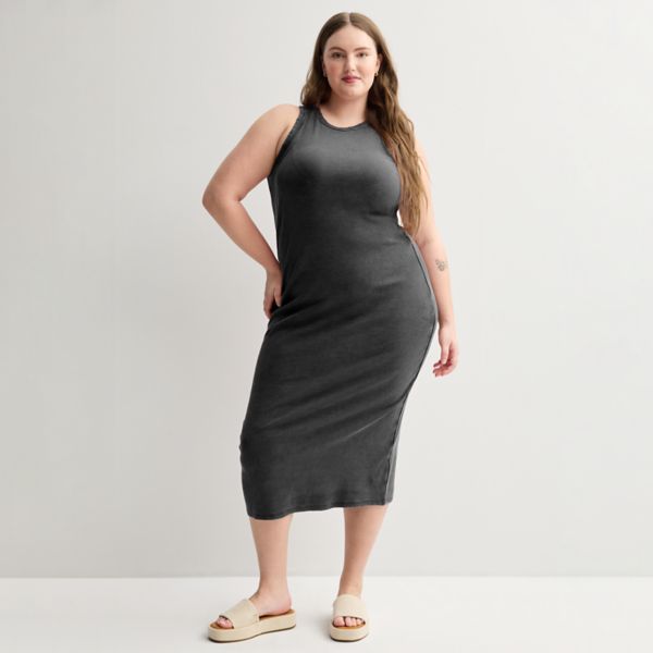 Трикотажное платье макси больших размеров для юниоров So, черный
Трикотажное платье макси больших размеров для юниоров So, черный