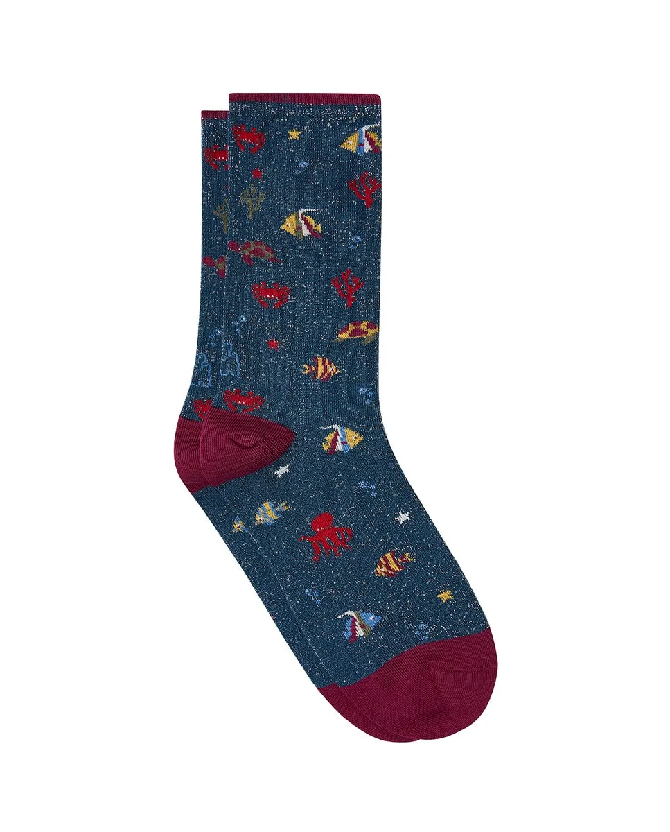 Носки Kiff-Kiff, синий 
Носки Kiff-Kiff, синий