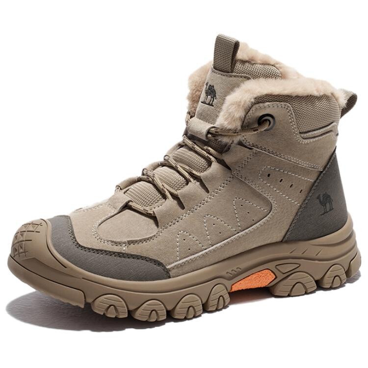 Кроссовки мужские треккинговые Hiking / Trekking Shoes Men High-Top Camel, черный