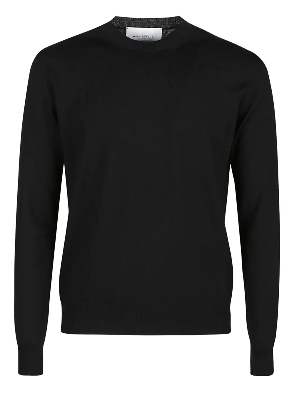 Свитер с круглым вырезом из мериносовой шерсти Ballantyne, черный
Свитер с круглым вырезом из мериносовой шерсти Ballantyne, черный