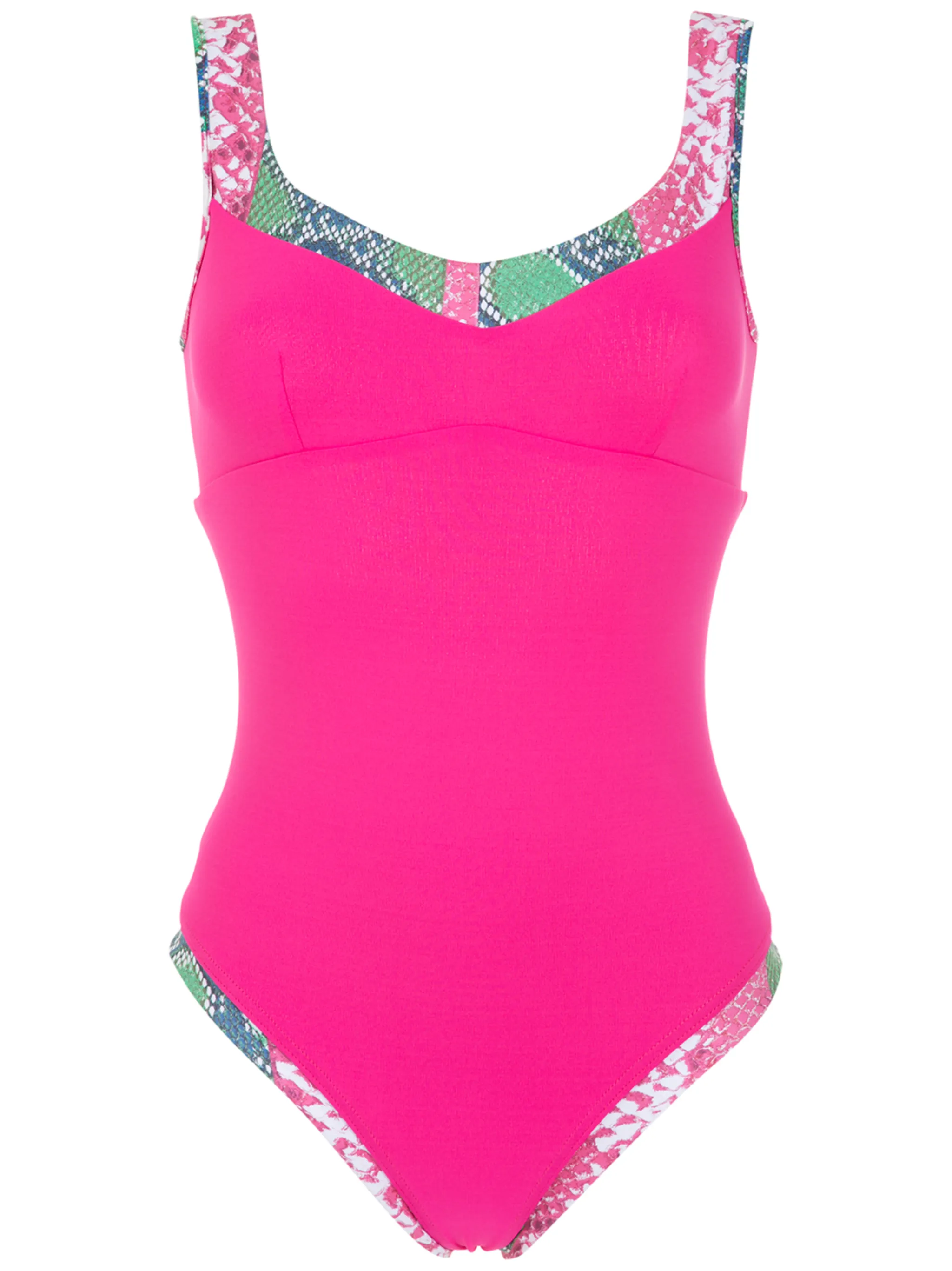 Купальник со змеиным принтом Amir Slama, розовый
Купальник со змеиным принтом Amir Slama, розовый