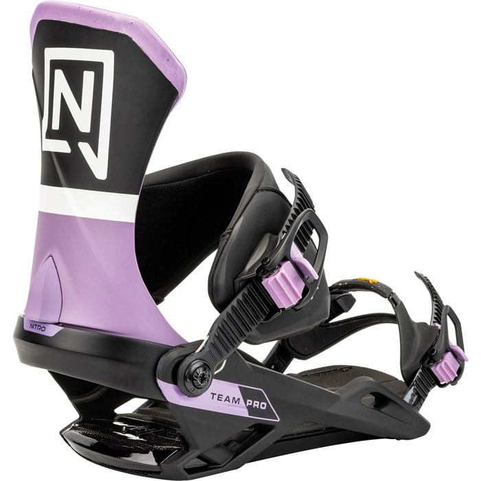 Крепления для сноуборда Team Pro 2025 Nitro, Lilac
Крепления для сноуборда Team Pro 2025 Nitro, Lilac