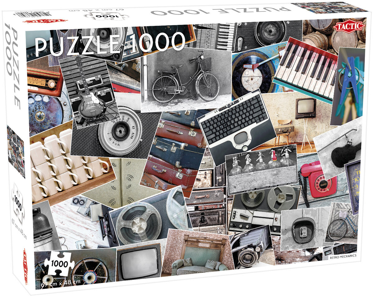 Тактика, пазл, Ретро Механика, 1000 шт. Tactic 
Тактика, пазл, Ретро Механика, 1000 шт. Tactic