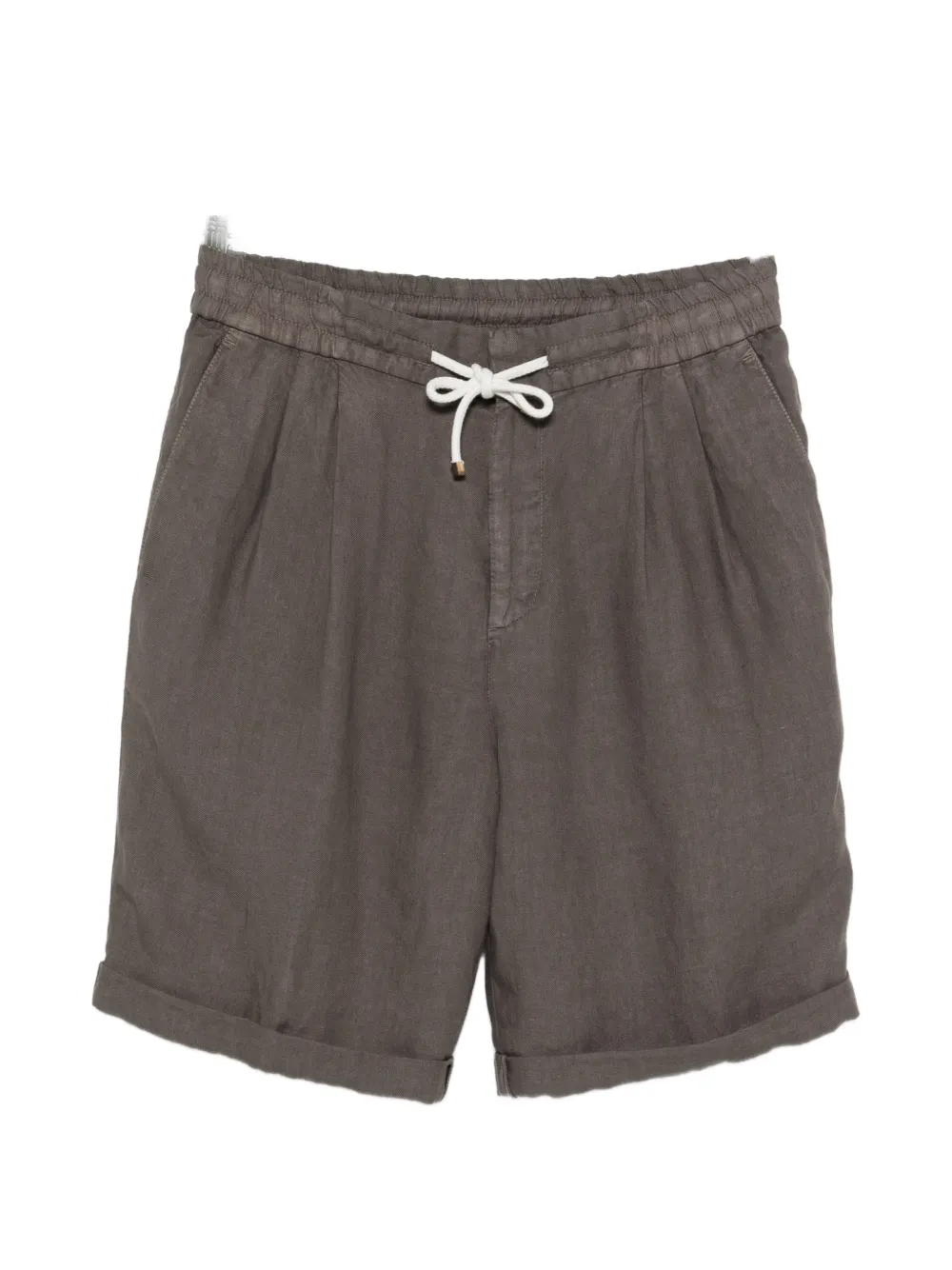 Шорты с манжетами и кулиской Brunello Cucinelli, коричневый
Шорты с манжетами и кулиской Brunello Cucinelli, коричневый