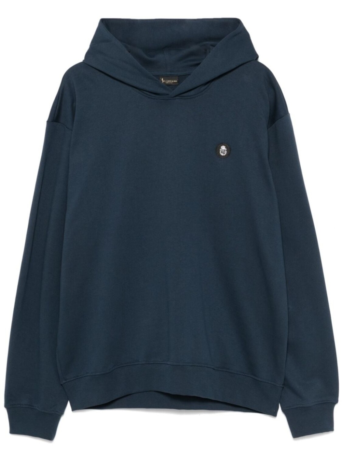 Толстовка с капюшоном и аппликацией логотипа Billionaire, синий
Толстовка с капюшоном и аппликацией логотипа Billionaire, синий