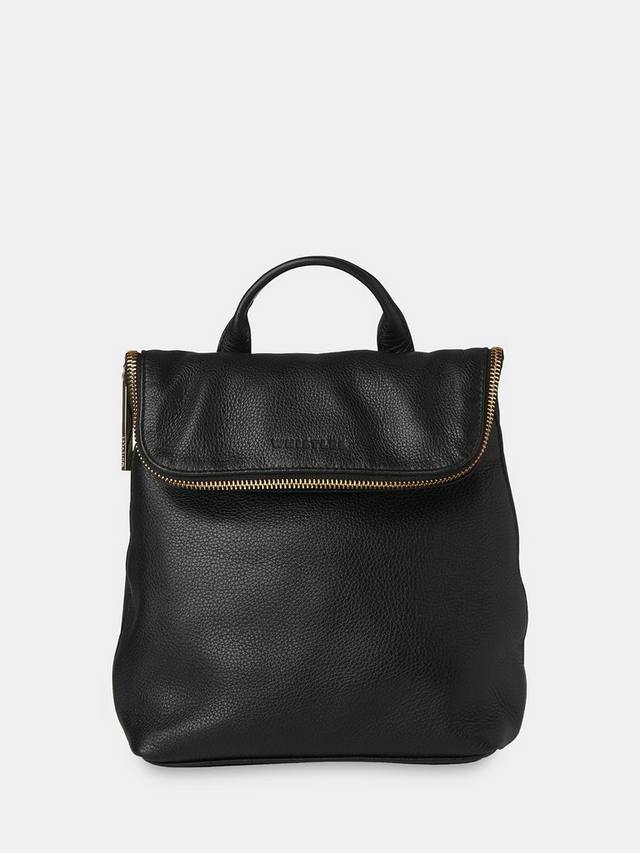 Мини рюкзак из кожи Verity Whistles, Black
Мини рюкзак из кожи Verity Whistles, Black