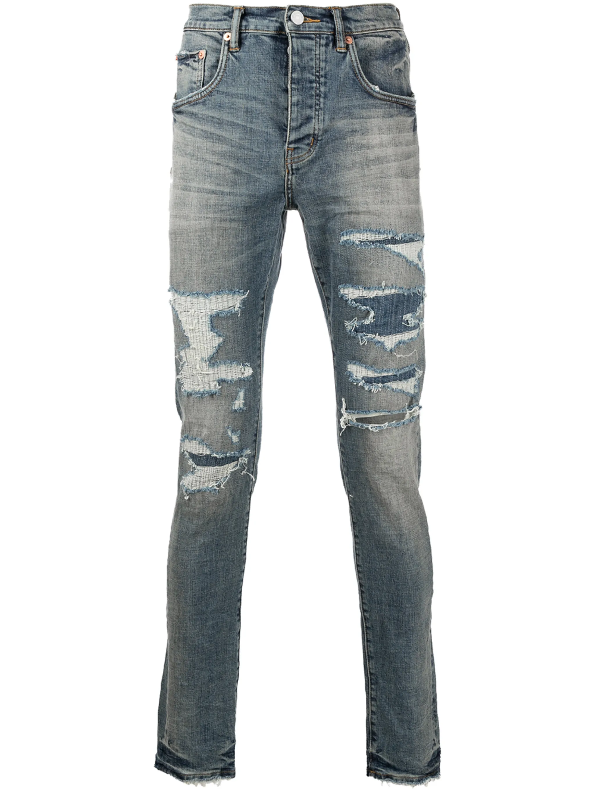 Узкие джинсы с заниженной талией Purple Brand
Узкие джинсы с заниженной талией Purple Brand