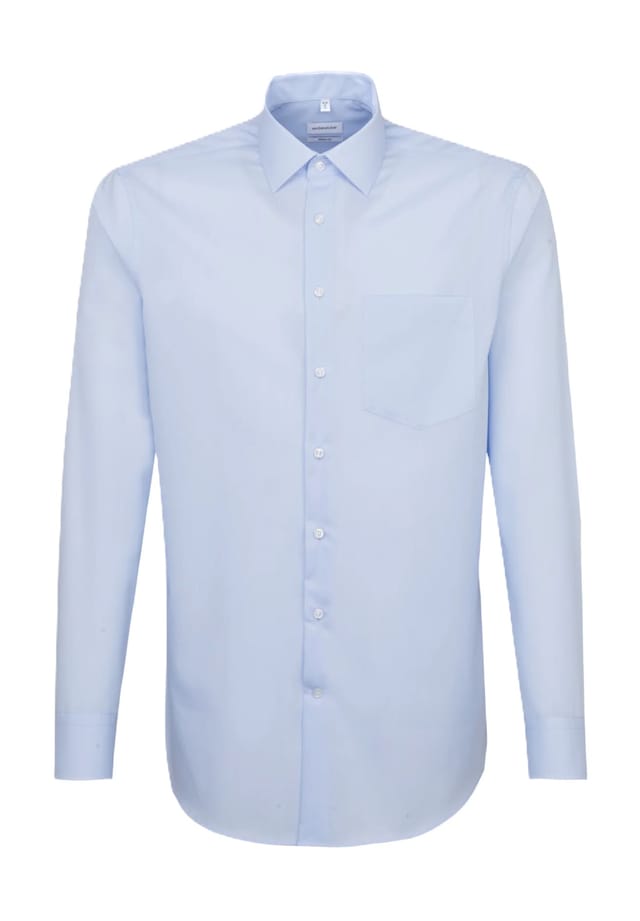 Рубашка Smart Essentials Business стандартный крой Seidensticker, голубой
Рубашка Smart Essentials Business стандартный крой Seidensticker, голубой