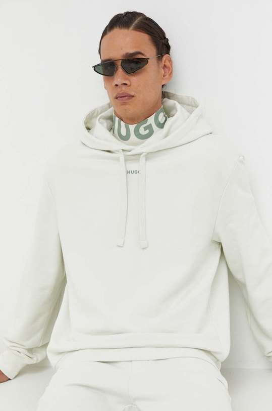 Хлопковая толстовка Hugo, зеленый
Хлопковая толстовка Hugo, зеленый