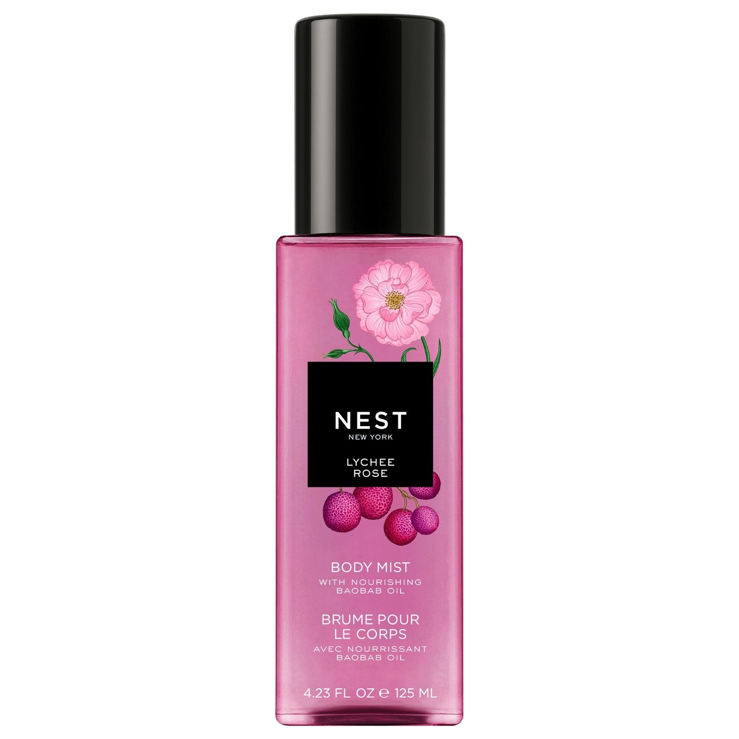 Спрей для тела lychee rose Nest New York, объем 125 мл
Спрей для тела lychee rose Nest New York, объем 125 мл