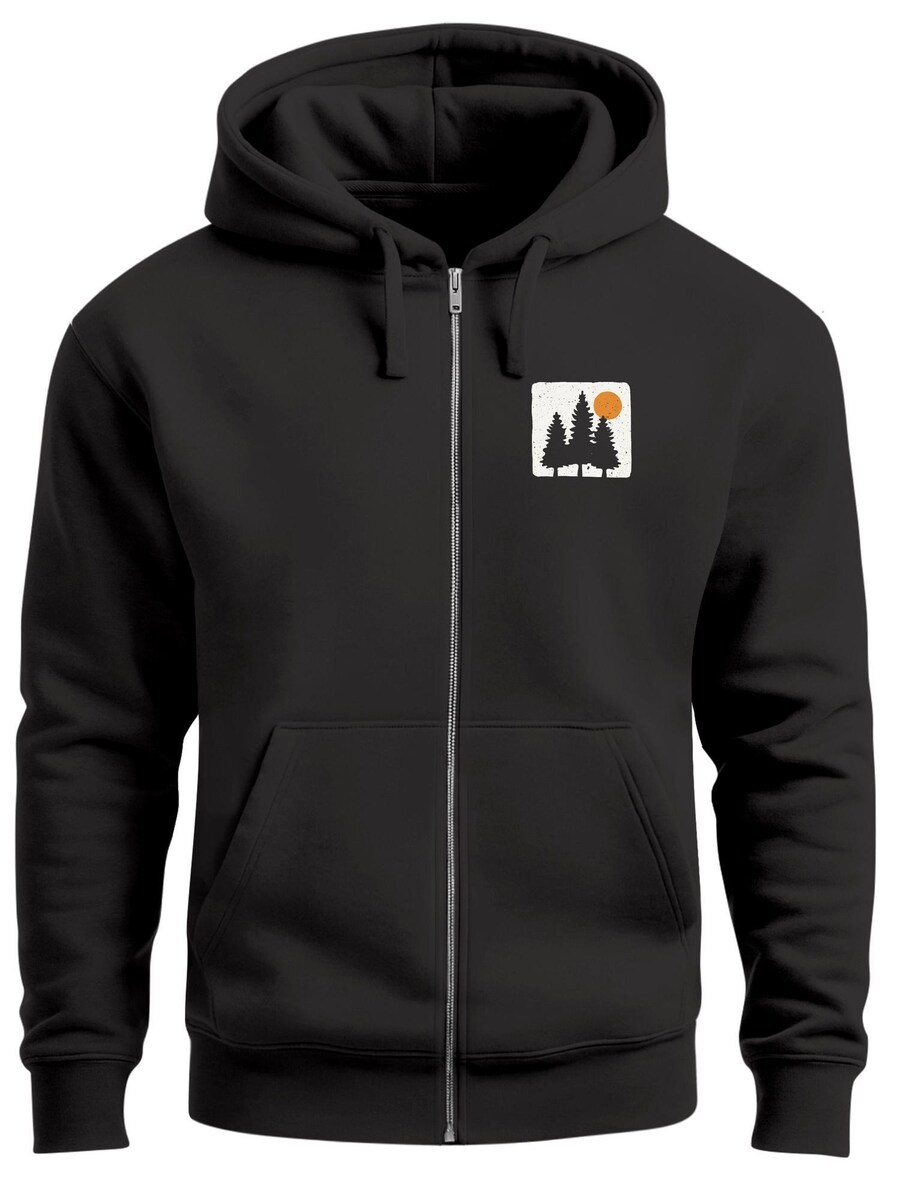 Толстовка с капюшоном на молнии Neverless Pine Trees, черный
Толстовка с капюшоном на молнии Neverless Pine Trees, черный