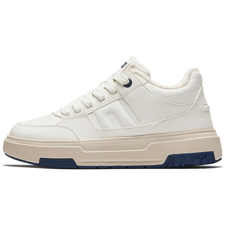 ANTA Нескользящие теплые кроссовки для скейтбординга среднего размера, мужские, белые, синие
ANTA Нескользящие теплые кроссовки для скейтбординга среднего размера, мужские, белые, синие