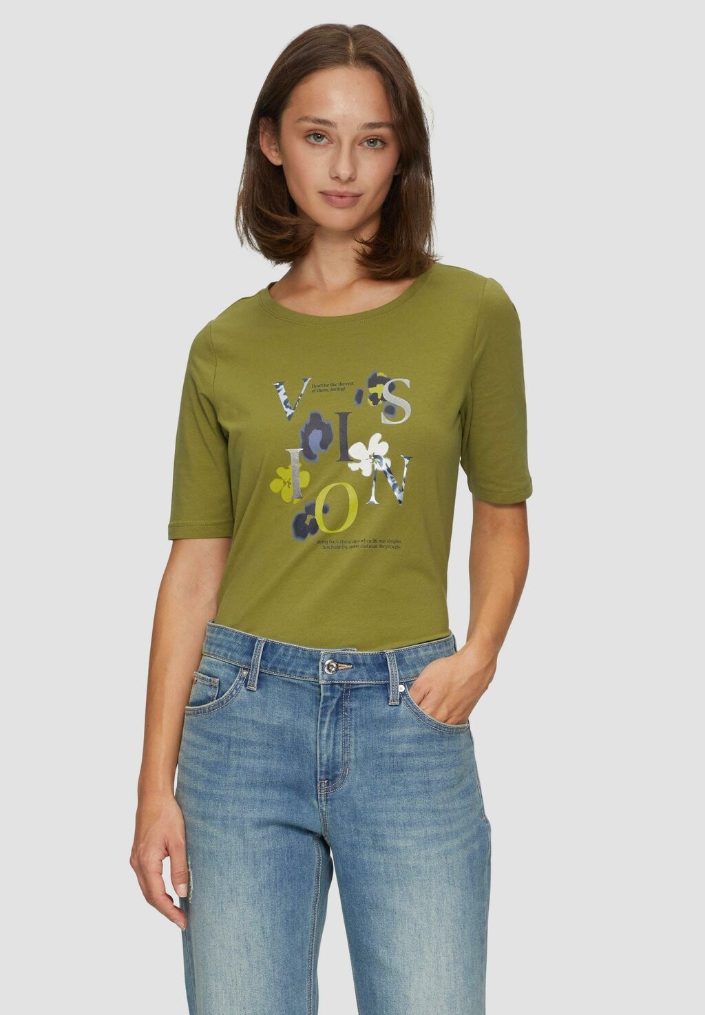 Футболка с принтом MIT HALBLANGEN ÄRMELN s.Oliver, зеленый
Футболка с принтом MIT HALBLANGEN ÄRMELN s.Oliver, зеленый