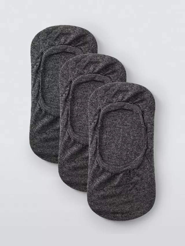 Носки John Lewis Trainer Liner 3 шт, цвет dark grey/marl
Носки John Lewis Trainer Liner 3 шт, цвет dark grey/marl