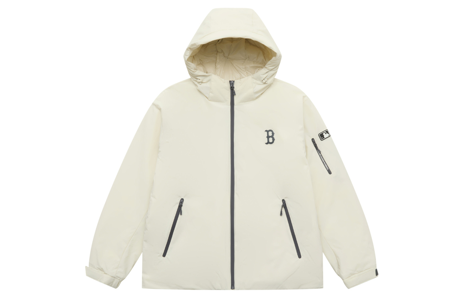 MLB Куртка пуховая унисекс Boston Red Sox, White 
MLB Куртка пуховая унисекс Boston Red Sox, White