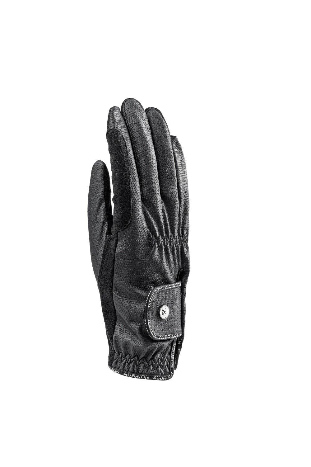 Перчатки для верховой езды Stadium из синтетической кожи Aubrion, черный
Перчатки для верховой езды Stadium из синтетической кожи Aubrion, черный