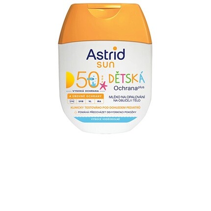 Детский солнцезащитный лосьон для лица и тела SPF 50 60 мл Astrid
Детский солнцезащитный лосьон для лица и тела SPF 50 60 мл Astrid