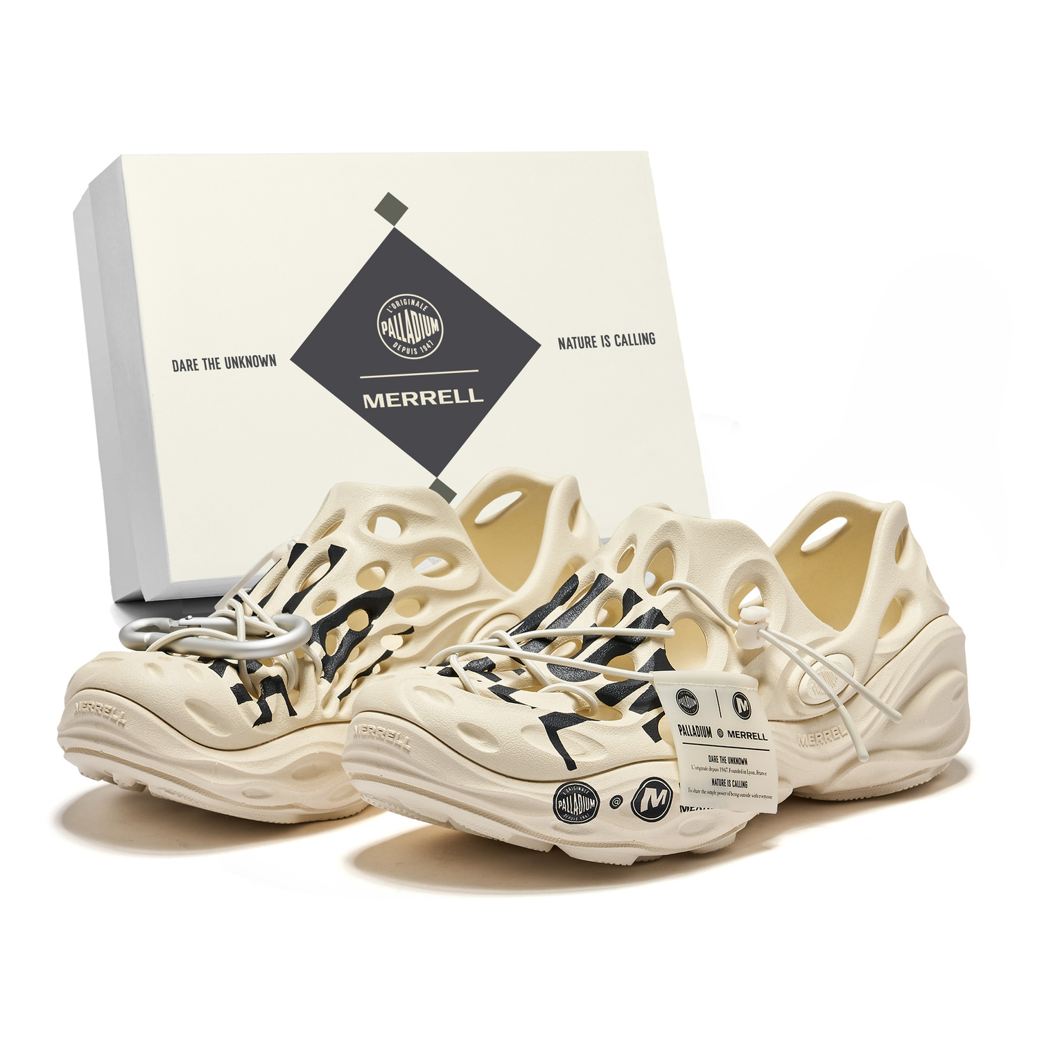 Palladium Меррелл x Клоги унисекс - экрю/черный, цвет Ecru/Black
Palladium Меррелл x Клоги унисекс - экрю/черный, цвет Ecru/Black