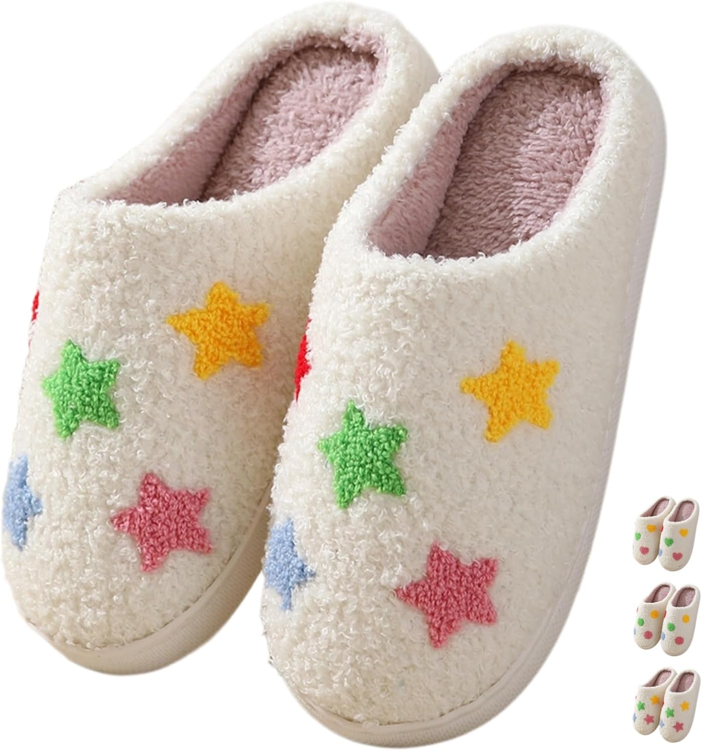 Тапочки iwhgrmp для женщин и мужчин, сердечками, плюшевые, хлопковые, зимние теплые тапочки для дома, милые домашние тапочки с мягкой подошвой, нескользящие домашние шлепанцы, Colorful Star
Тапочки iwhgrmp для женщин и мужчин, сердечками, плюшевые, хлопковые, зимние теплые тапочки для дома, милые домашние тапочки с мягкой подошвой, нескользящие домашние шлепанцы, Colorful Star