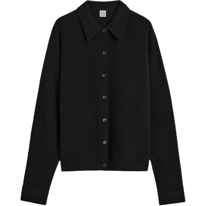 Button Up Knitted Shirt TOTEME, черный
Button Up Knitted Shirt TOTEME, черный