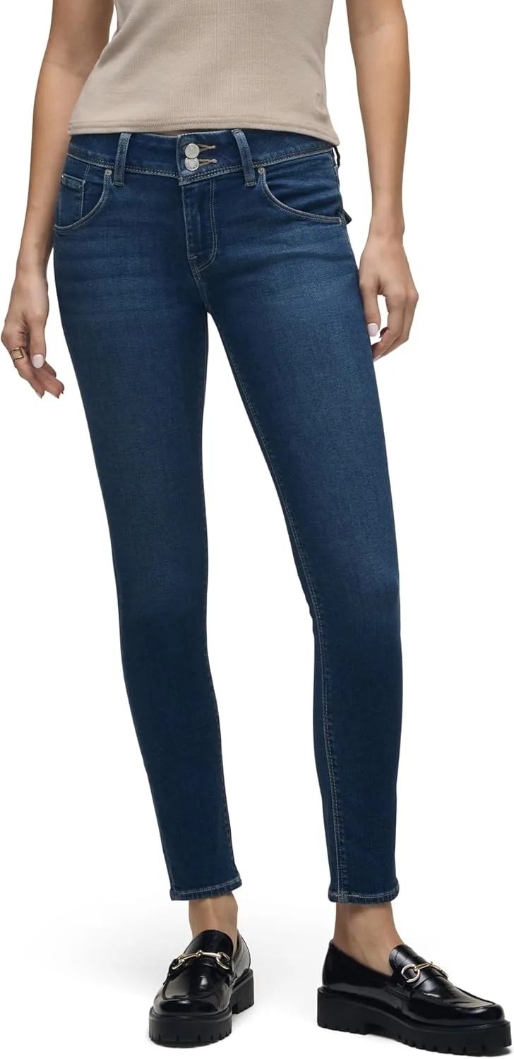 Hudson Womens Collin Mid Rise Skinny Jean с задними карманами на клапане
Hudson Womens Collin Mid Rise Skinny Jean с задними карманами на клапане