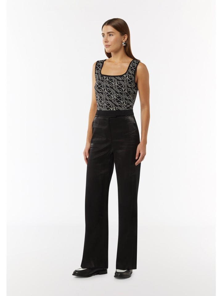 Тканевые брюки comma Hose lang, черный
Тканевые брюки comma Hose lang, черный