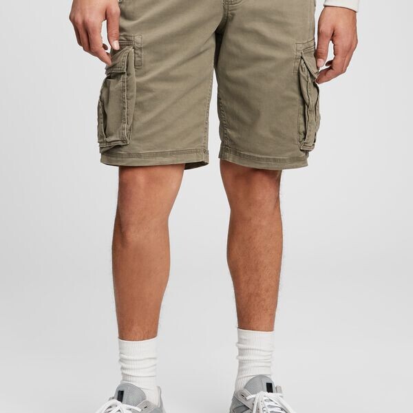 Шорты-Карго bermuda из хлопка и лиоцелла Gap, зеленый
Шорты-Карго bermuda из хлопка и лиоцелла Gap, зеленый
