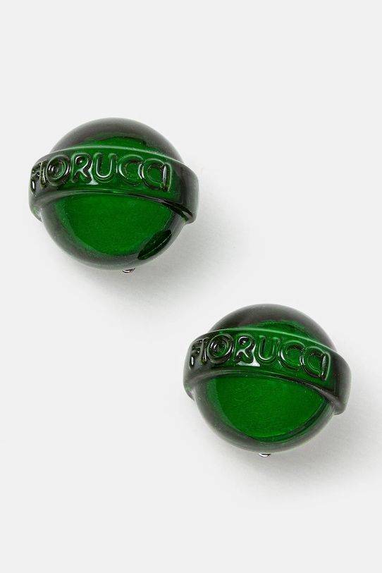 Серьги-клипсы Fiorucci, зеленый
Серьги-клипсы Fiorucci, зеленый