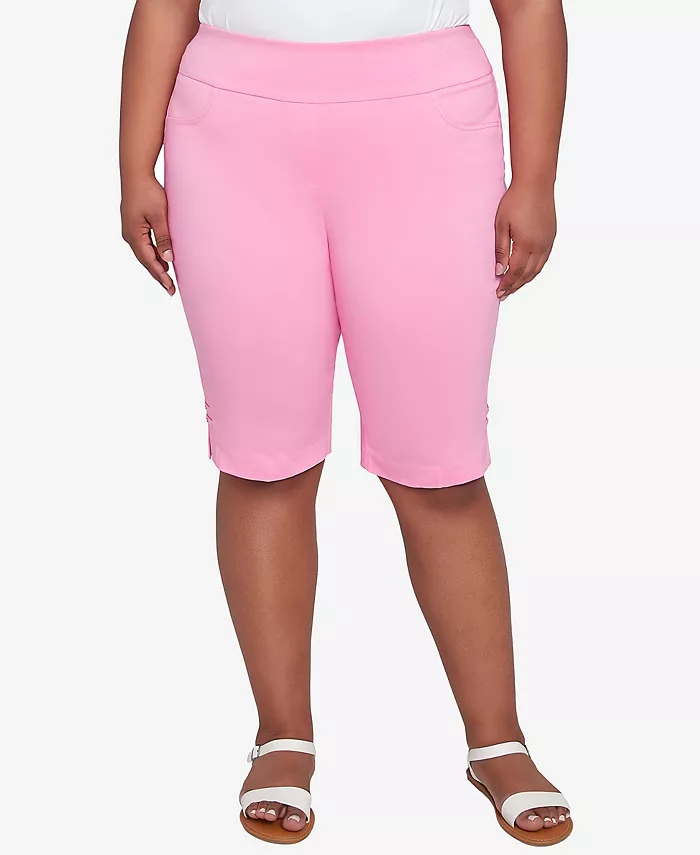 Плюс размер, однотонные, технологичные, эластичные брюки-клеш HEARTS OF PALM, розовый
Плюс размер, однотонные, технологичные, эластичные брюки-клеш HEARTS OF PALM, розовый