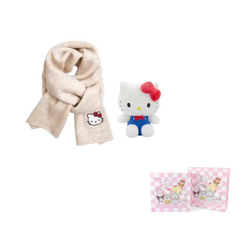 Sanrio Вязаный шарф Hello Kitty X Hello Kitty унисекс, Hello Kitty Scarf+Large Doll
Sanrio Вязаный шарф Hello Kitty X Hello Kitty унисекс, Hello Kitty Scarf+Large Doll