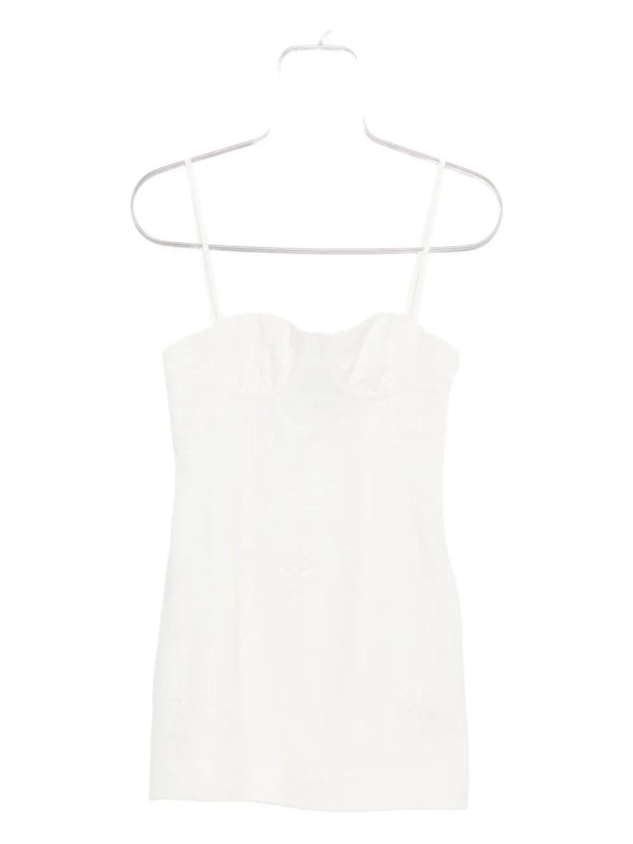 СЭР. вышитое мини-платье на тонких бретельках SIR., белый
СЭР. вышитое мини-платье на тонких бретельках SIR., белый