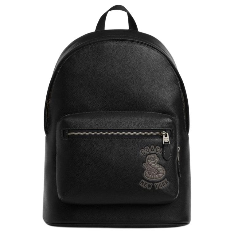 COACH Кожаный рюкзак мужской большой черный
COACH Кожаный рюкзак мужской большой черный