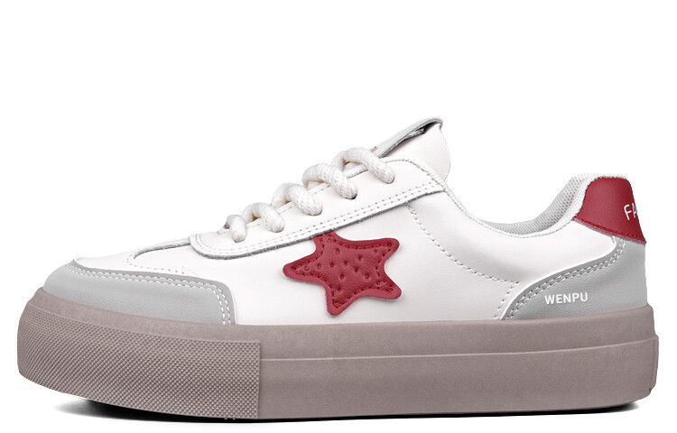 Кеды, скейтборд обувь женская низкая Wenpu, красный
Кеды, скейтборд обувь женская низкая Wenpu, красный