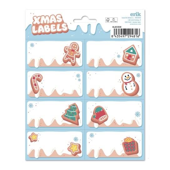 Имбирные Рождественские Самоклеящиеся Этикетки Inna marka
Имбирные Рождественские Самоклеящиеся Этикетки Inna marka