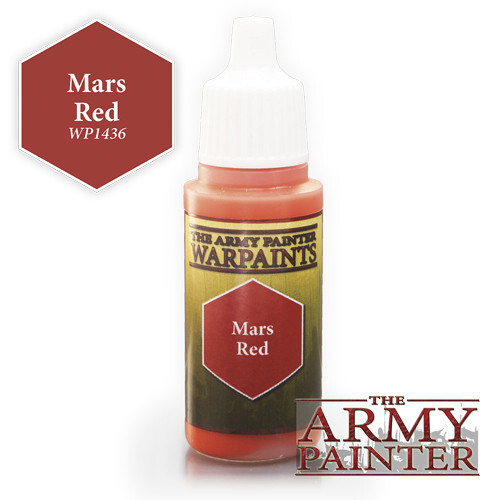 Аксессуары Army Painter Warpaint: Mars Red (18ml)
Аксессуары Army Painter Warpaint: Mars Red (18ml)