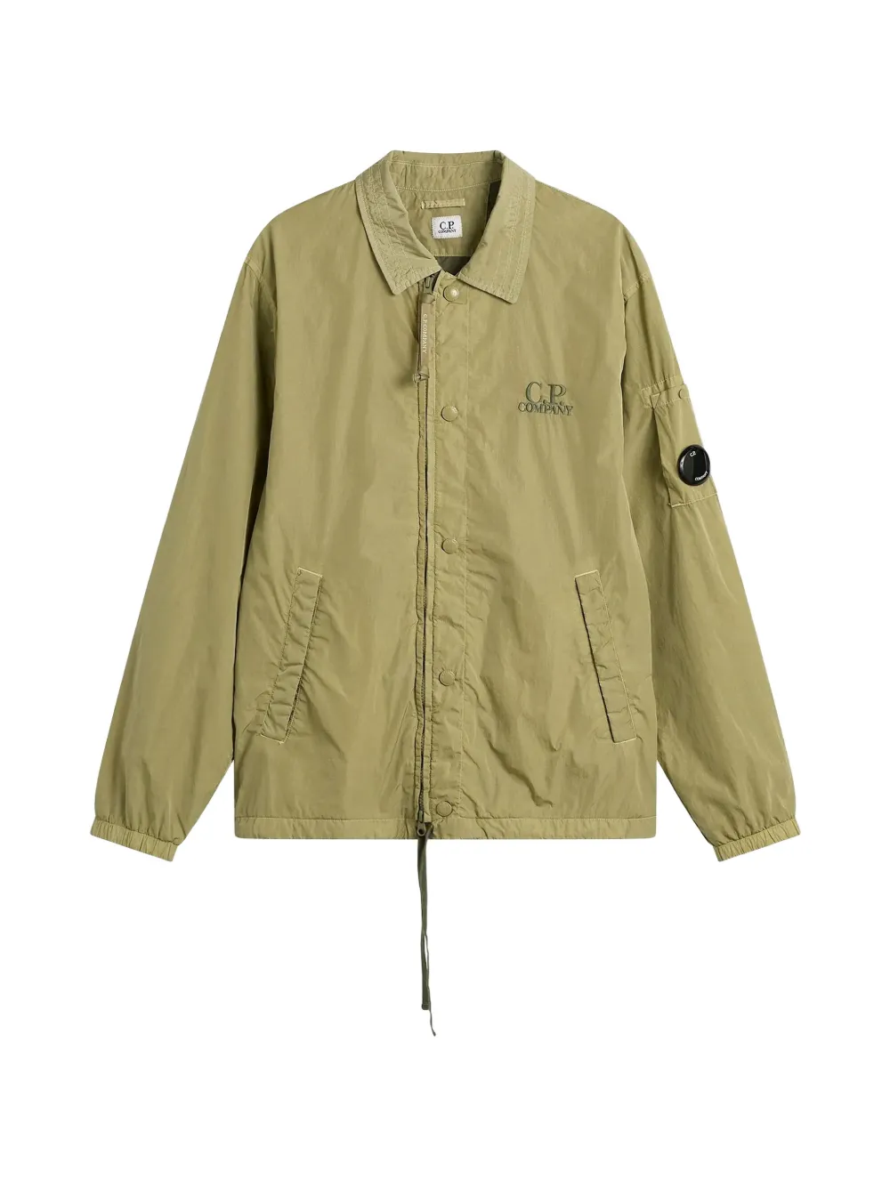 Рубашка-куртка с вышитым логотипом C.P. Company, зеленый
Рубашка-куртка с вышитым логотипом C.P. Company, зеленый