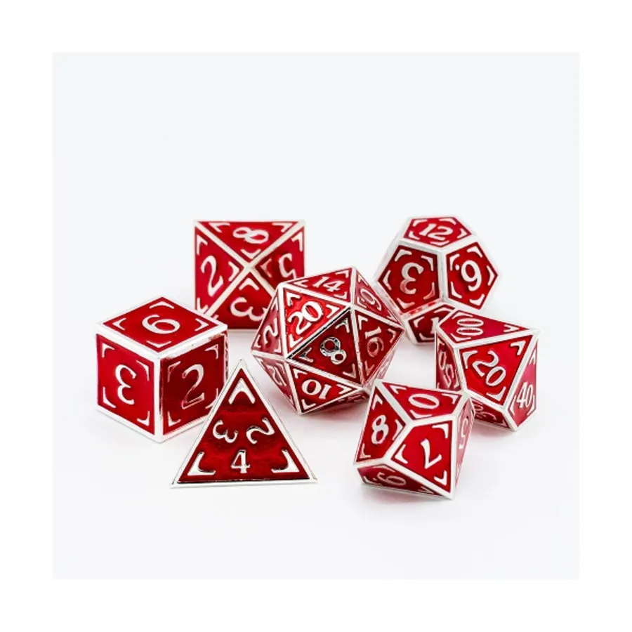 Комплект прицельной сетки Zenith Poly — красная рубашка (7), Metal Poly Dice Sets (Die Hard Dice)
Комплект прицельной сетки Zenith Poly — красная рубашка (7), Metal Poly Dice Sets (Die Hard Dice)