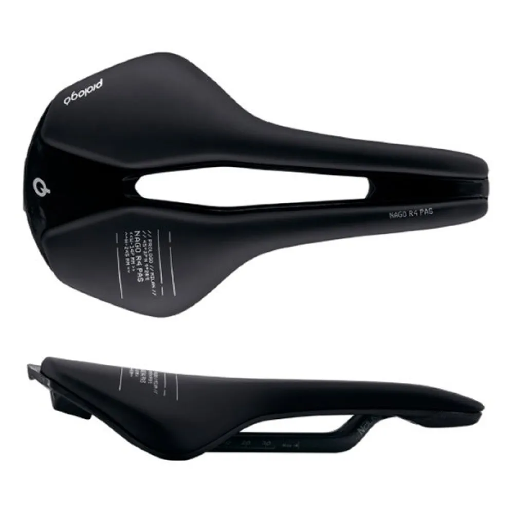 Седло Prologo Nago R4 Pas 147 Nack, черный 
Седло Prologo Nago R4 Pas 147 Nack, черный