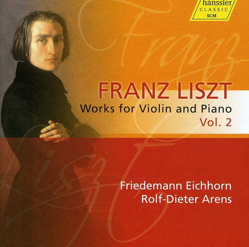 CD диск Liszt / Eichhorn / Arens / Stickert: Works for Violin & Piano 2
CD диск Liszt / Eichhorn / Arens / Stickert: Works for Violin & Piano 2