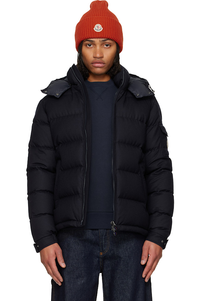 Moncler Короткая пуховая куртка из шерстяной фланели с капюшоном, темно-синего цвета Montgenevre
Moncler Короткая пуховая куртка из шерстяной фланели с капюшоном, темно-синего цвета Montgenevre