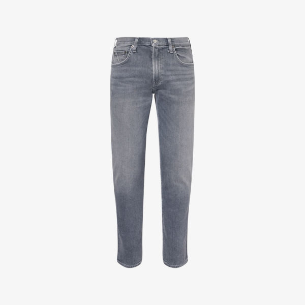 Джинсы Citizens Of Humanity Adler с зауженными штанинами, серый
Джинсы Citizens Of Humanity Adler с зауженными штанинами, серый
