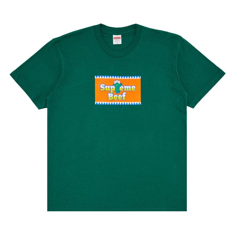 Футболка Supreme Beef Tee, Light Pine 
Футболка Supreme Beef Tee, Light Pine
