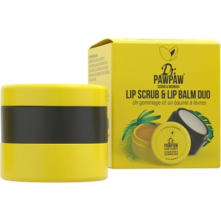 Pawpaw Scrub & Nourish Скраб для губ и оригинальный бальзам 2 в 1 15 г, Dr. Pawpaw Original Balm, Желтый, Pawpaw Scrub & Nourish Скраб для губ и оригинальный бальзам 2 в 1 15 г, Dr. Pawpaw Original Balm
Pawpaw Scrub & Nourish Скраб для губ и оригинальный бальзам 2 в 1 15 г, Dr. Pawpaw Original Balm, Желтый, Pawpaw Scrub & Nourish Скраб для губ и оригинальный бальзам 2 в 1 15 г, Dr. Pawpaw Original Balm
