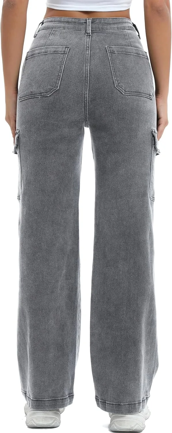 Женские карго джинсы High Waist Y2K Straight Leg ETTELO
Женские карго джинсы High Waist Y2K Straight Leg ETTELO