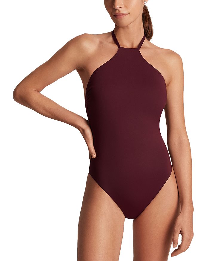 Современный купальник с бретелью через шею Ralph Lauren, красный
Современный купальник с бретелью через шею Ralph Lauren, красный