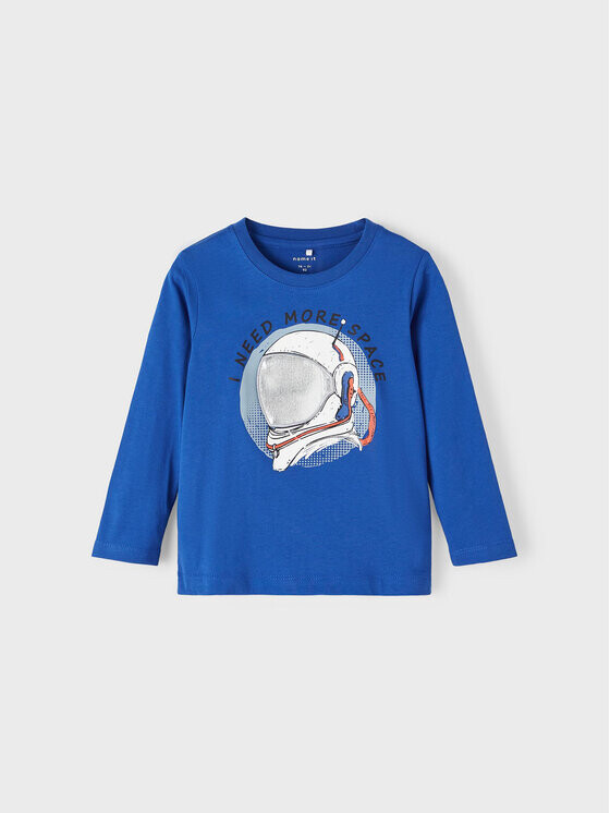 Блуза стандартного кроя Name It, синий
Блуза стандартного кроя Name It, синий