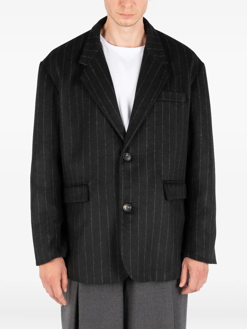 Пиджак Big Mama в тонкую полоску Société Anonyme, серый
Пиджак Big Mama в тонкую полоску Société Anonyme, серый