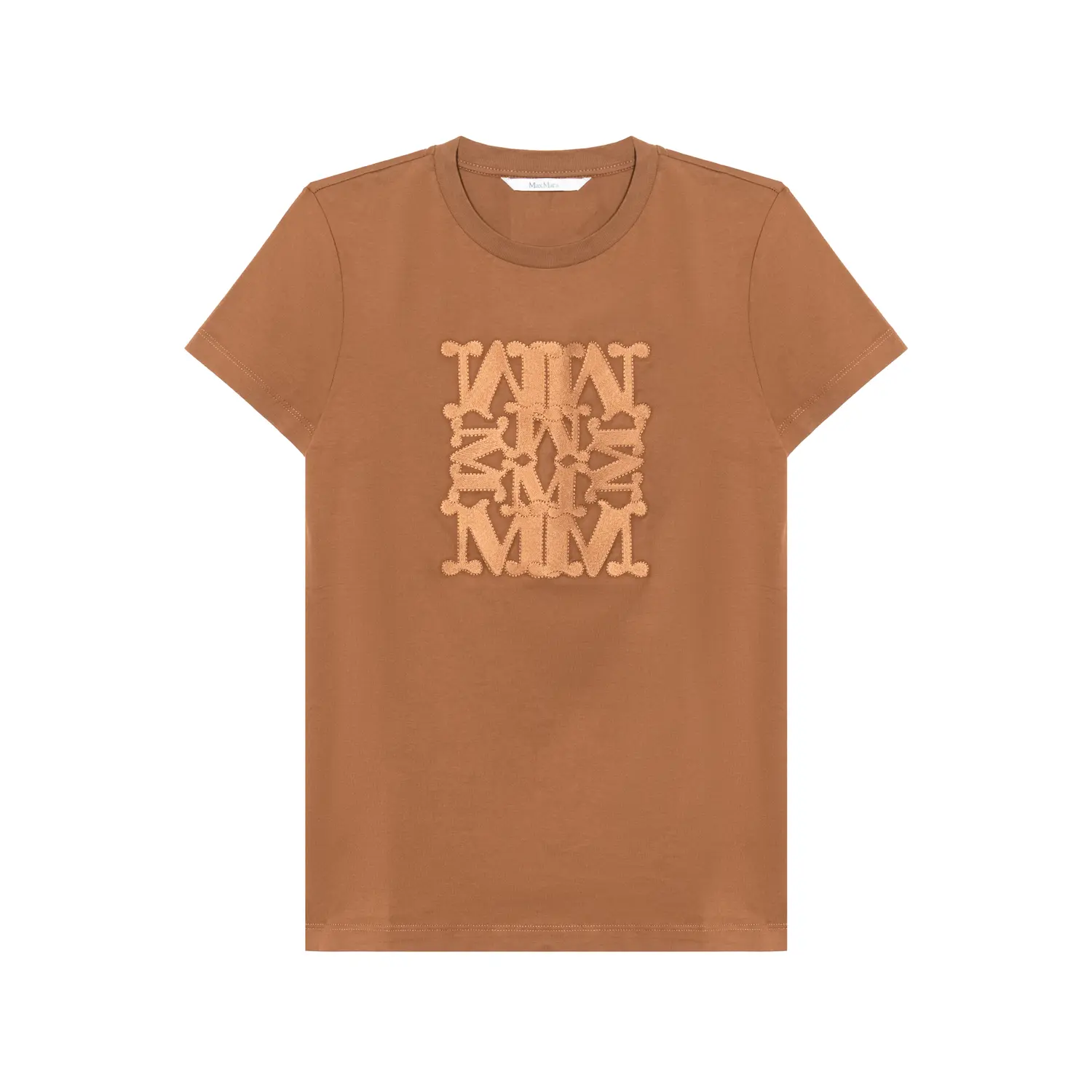 Футболка Max Mara с вышитым принтом MaxMara, коричневый
Футболка Max Mara с вышитым принтом MaxMara, коричневый