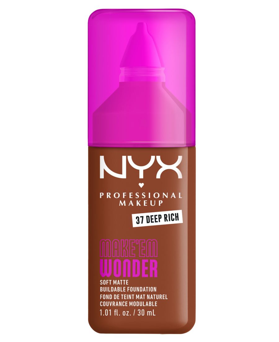 Тональный крем Wonder Foundation, 0,84 унции NYX Professional Makeup, цвет deep rich
Тональный крем Wonder Foundation, 0,84 унции NYX Professional Makeup, цвет deep rich