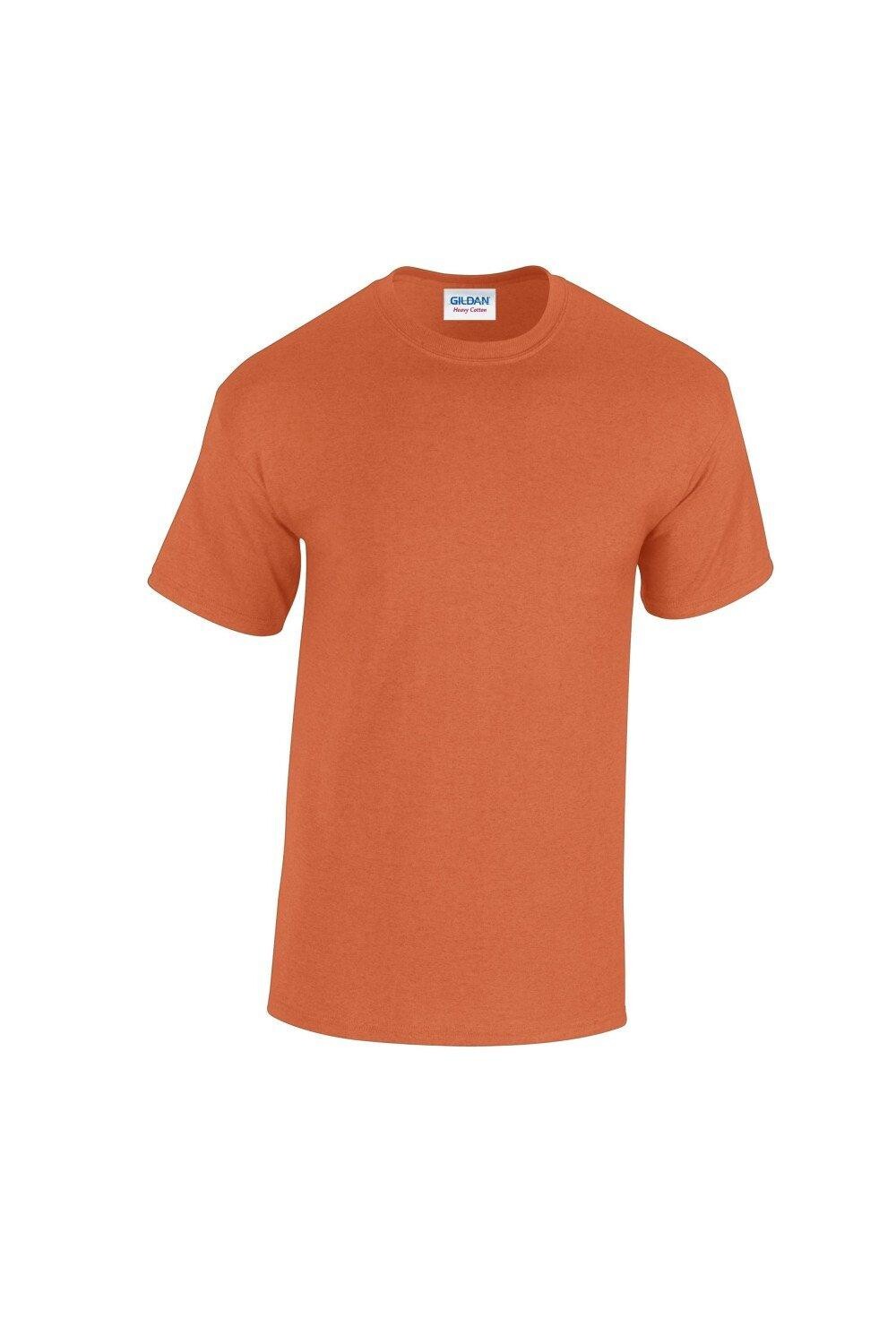 Простая хлопковая футболка из плотного материала Gildan, оранжевый
Простая хлопковая футболка из плотного материала Gildan, оранжевый